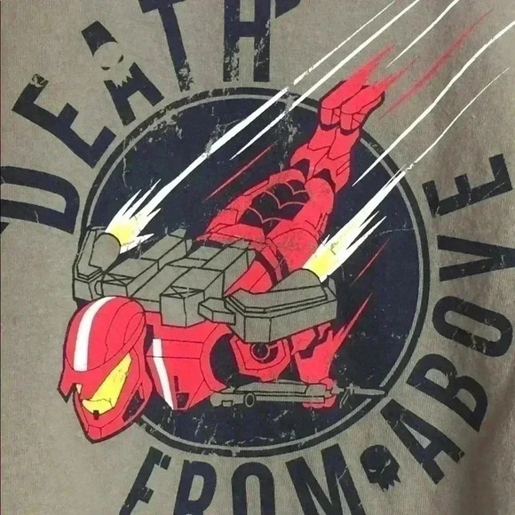 Death From Above - Think Geek T-Shirt Size 2XL - Picture 3 of 4